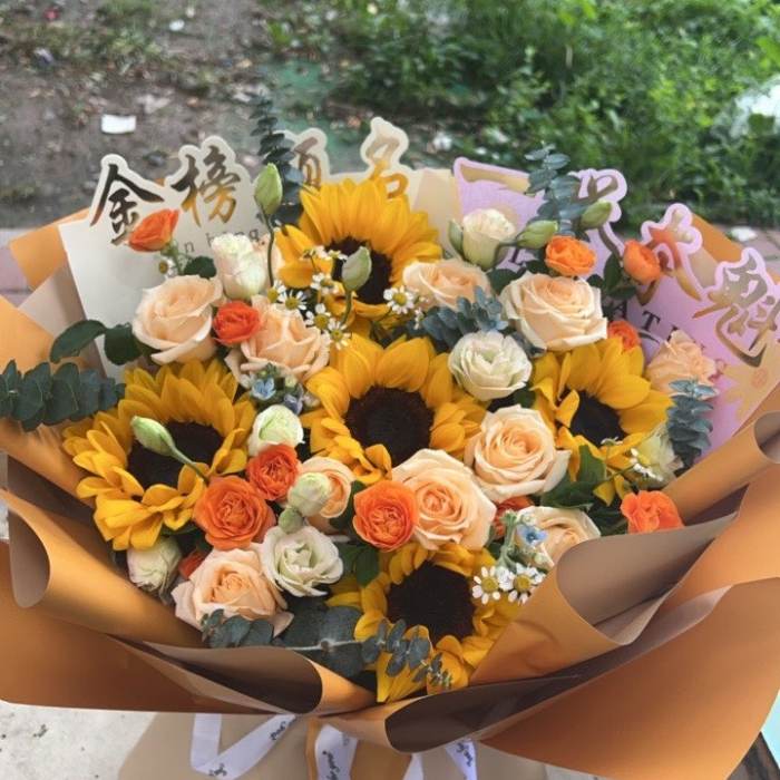 江都送高考生什么花